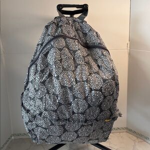 IKEA Knalla Lightweight Foldable Backpack in geometric design, 602.828.41, NWT